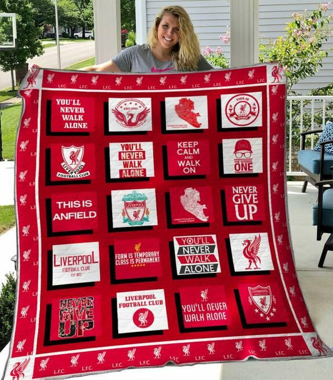 Liverpool F C Quilt Blanket B310505 Quilt