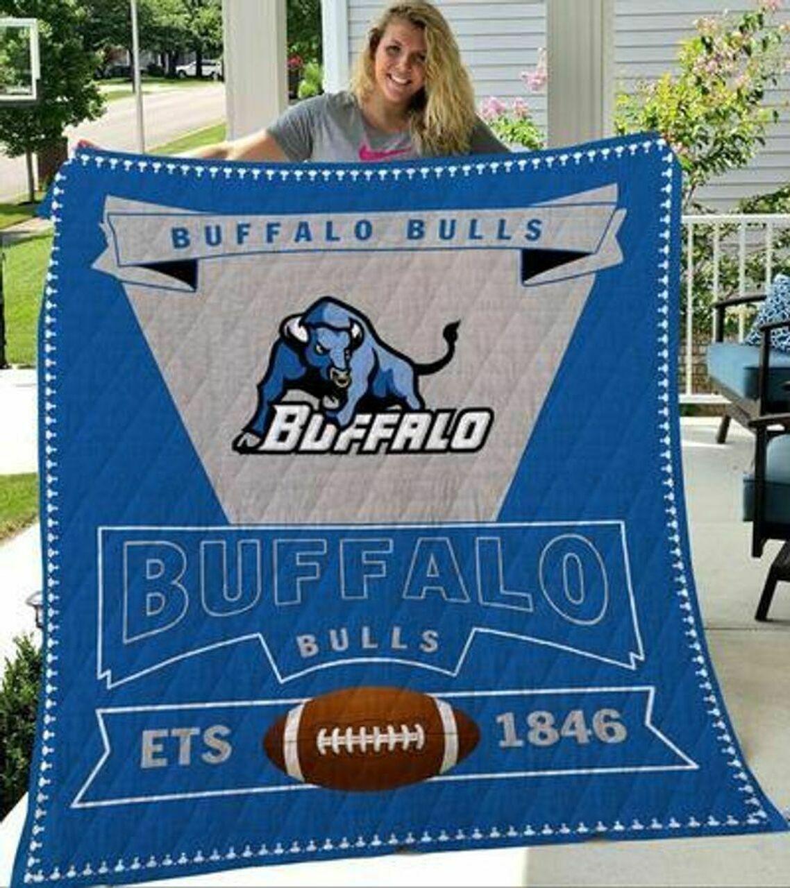 Ncaa Buffalo B Quilt Blanket #1324