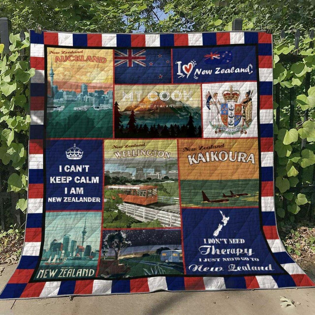 New Zealand Hn120611 Quilt Blanket