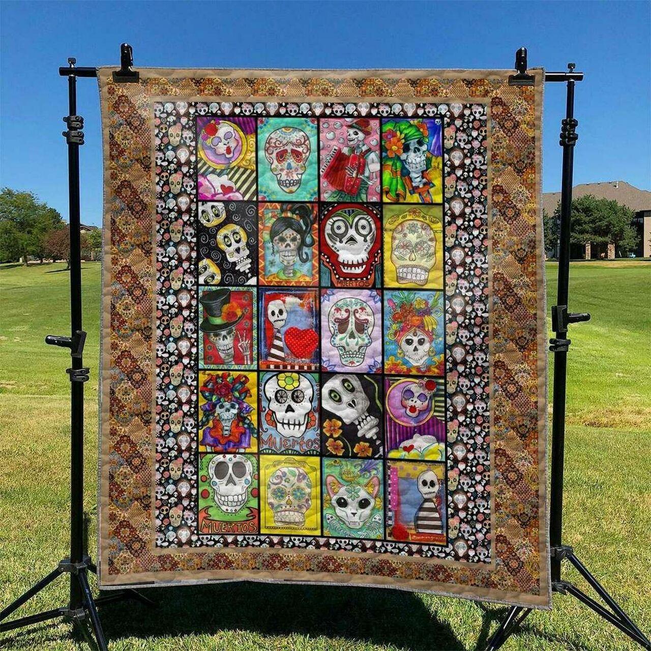 Skull Td2809799 Quilt Blanket