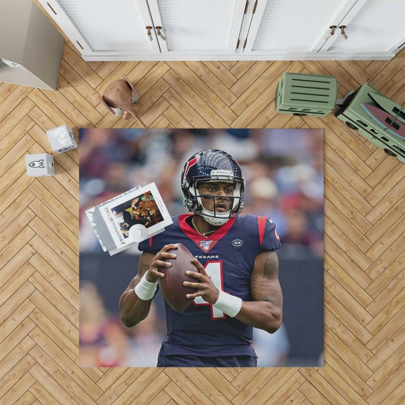 Deshaun Watson Nfl American Football Player Rug