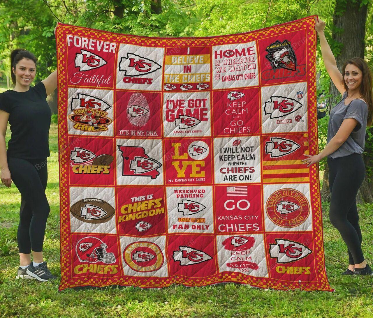 as City Ch Quilt Blanket 12 Nfl Football Family Fan Gift Idea For For Him For Her