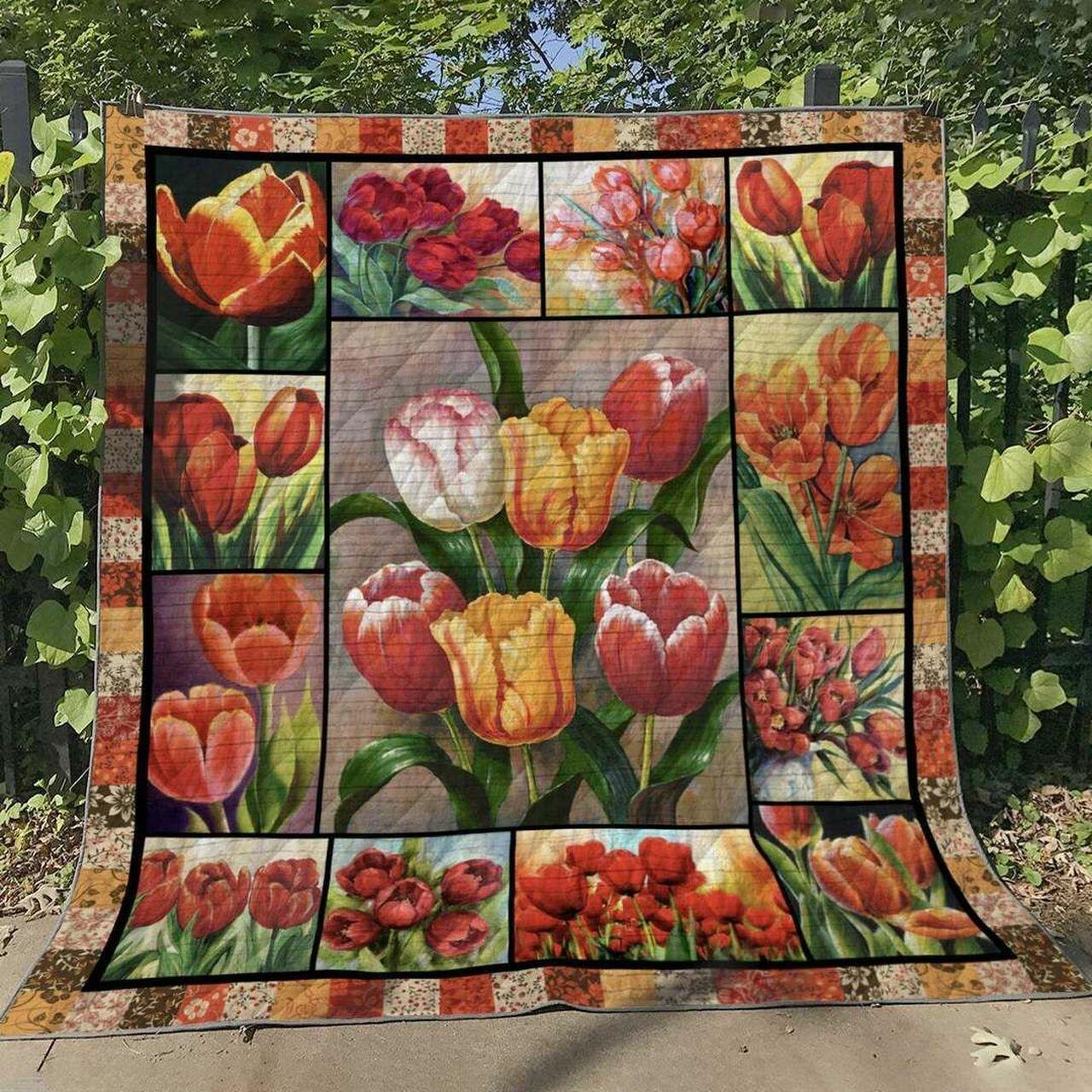 Tulip Ml060625 Quilt Blanket