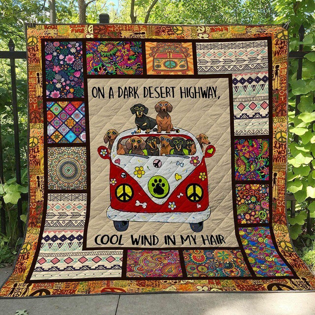 Hippie Bi090702B Tbg Quilt Blanket