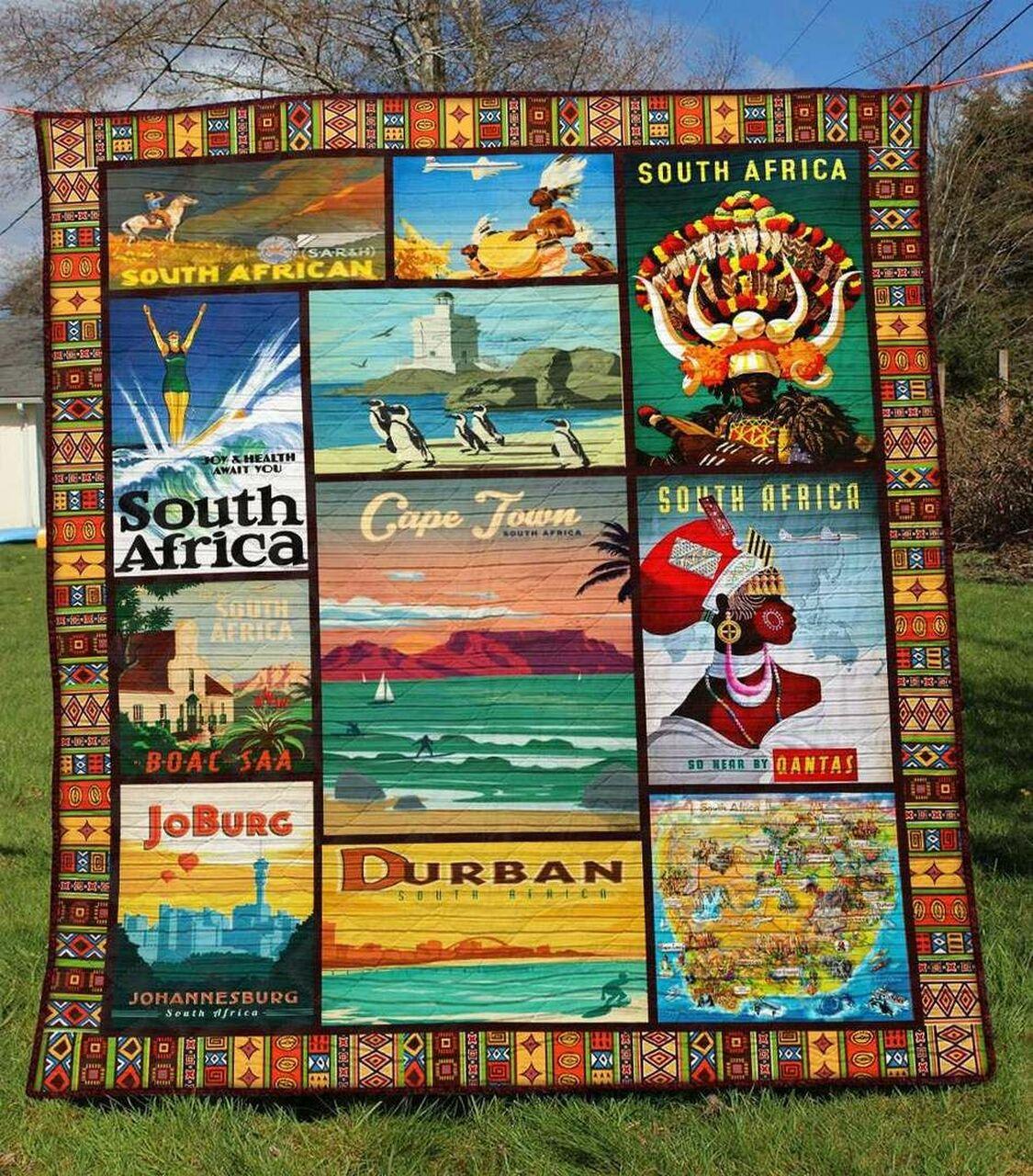 South Africa Tu050713A Tbg Quilt Blanket