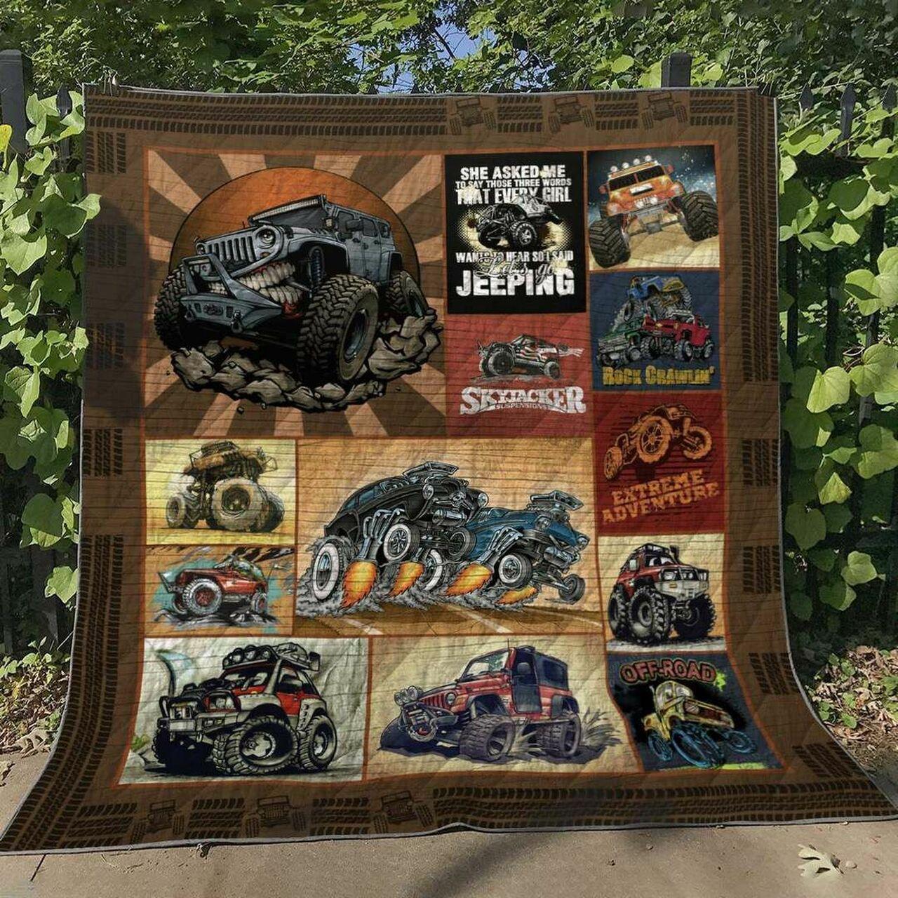 Jeep Tn240522 Quilt Blanket