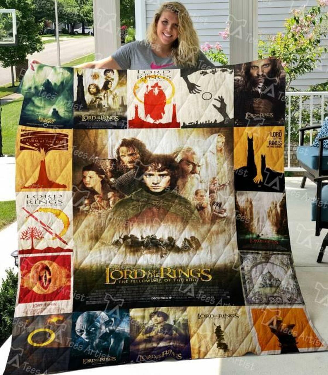 Lord Of The R Quilt Blanket M140626 Quilt