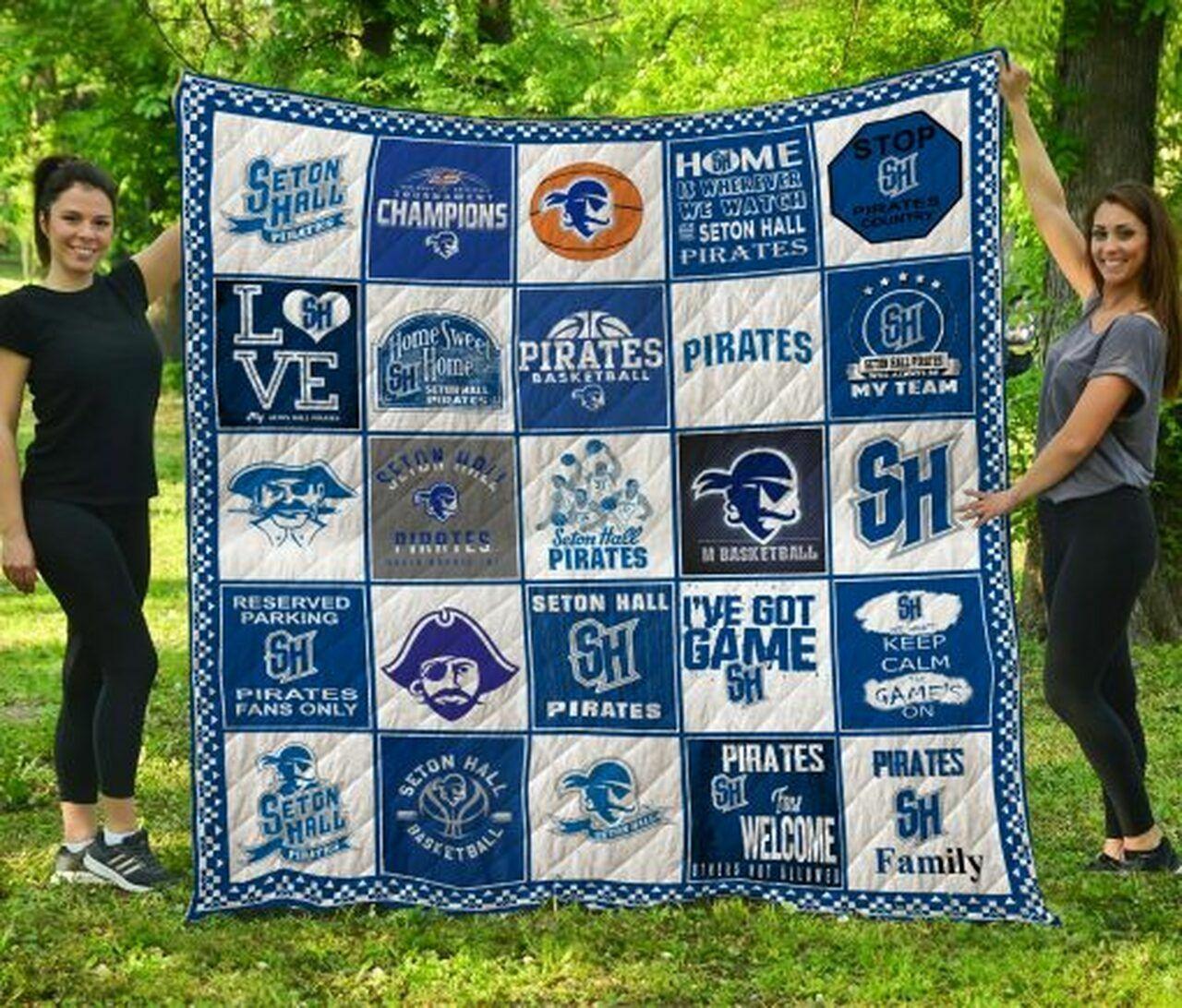 Nceton Hall Pir Quilt Blanket #1232