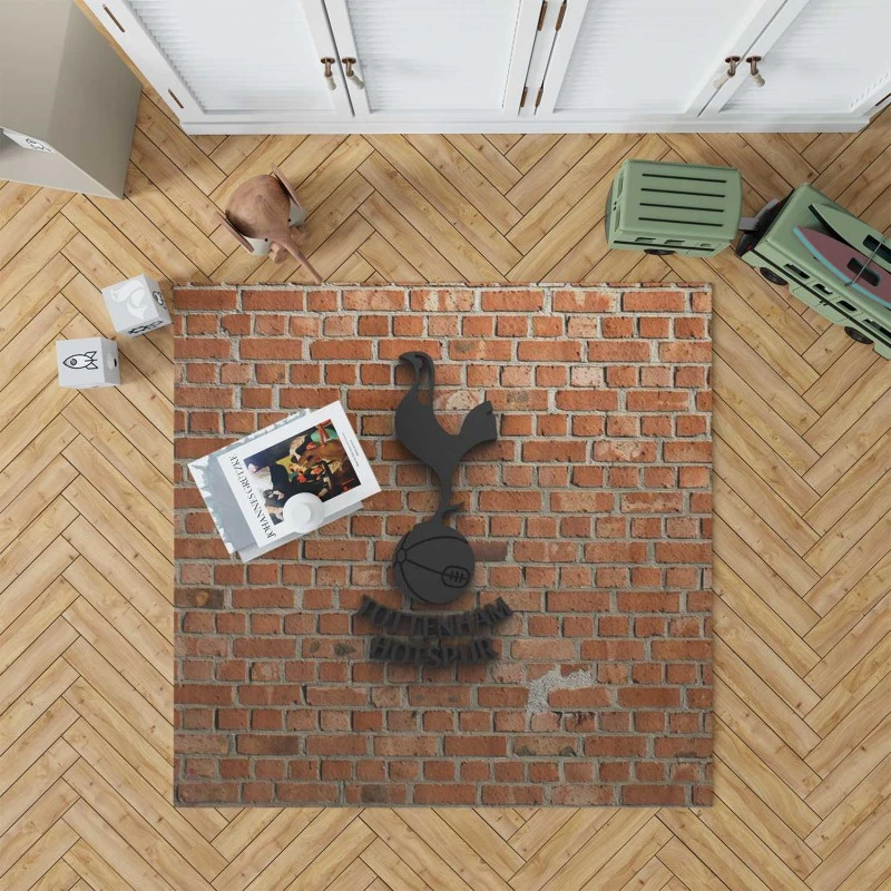 Strong English Club Tottenham Hotspur Fc Rug