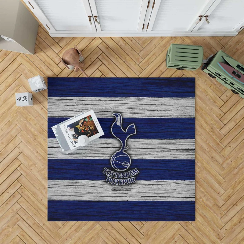 Professional Tottenham Club Logo Rug