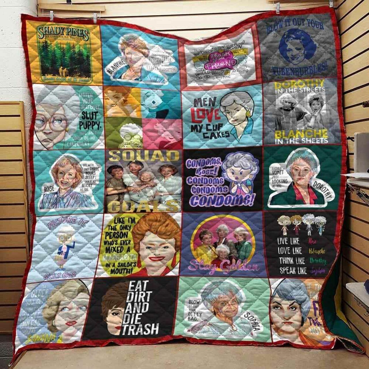 Golden G Quote Blanket Th10072019 Quilt