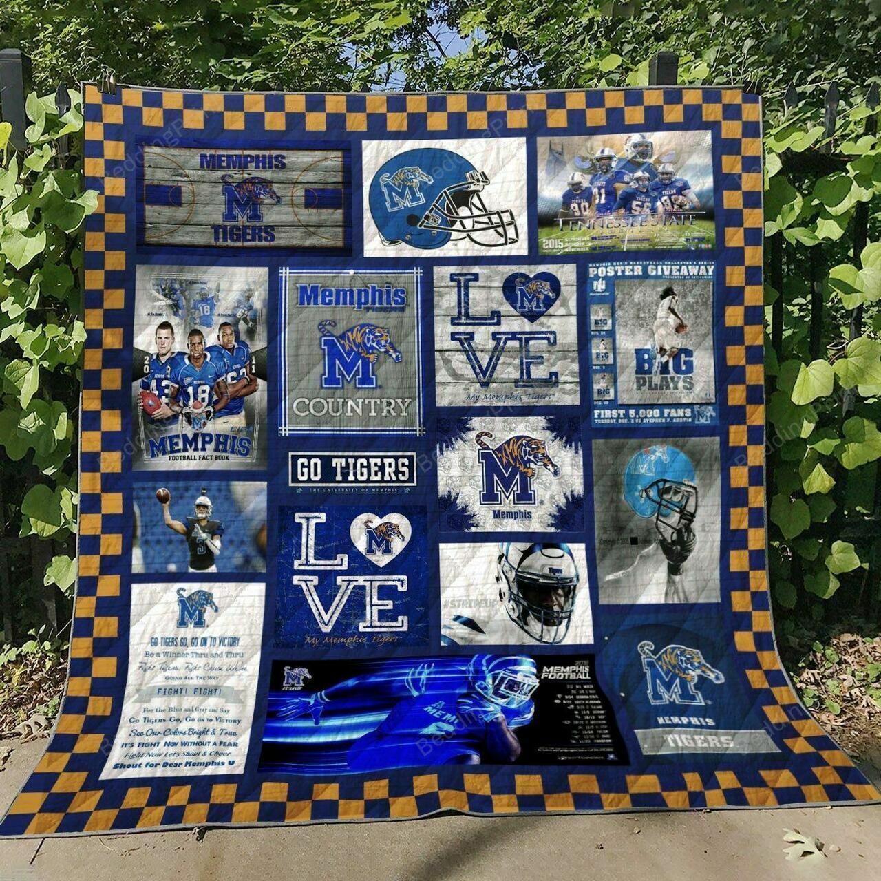 Ncaa Mem Ti Quilt Blanket #1095