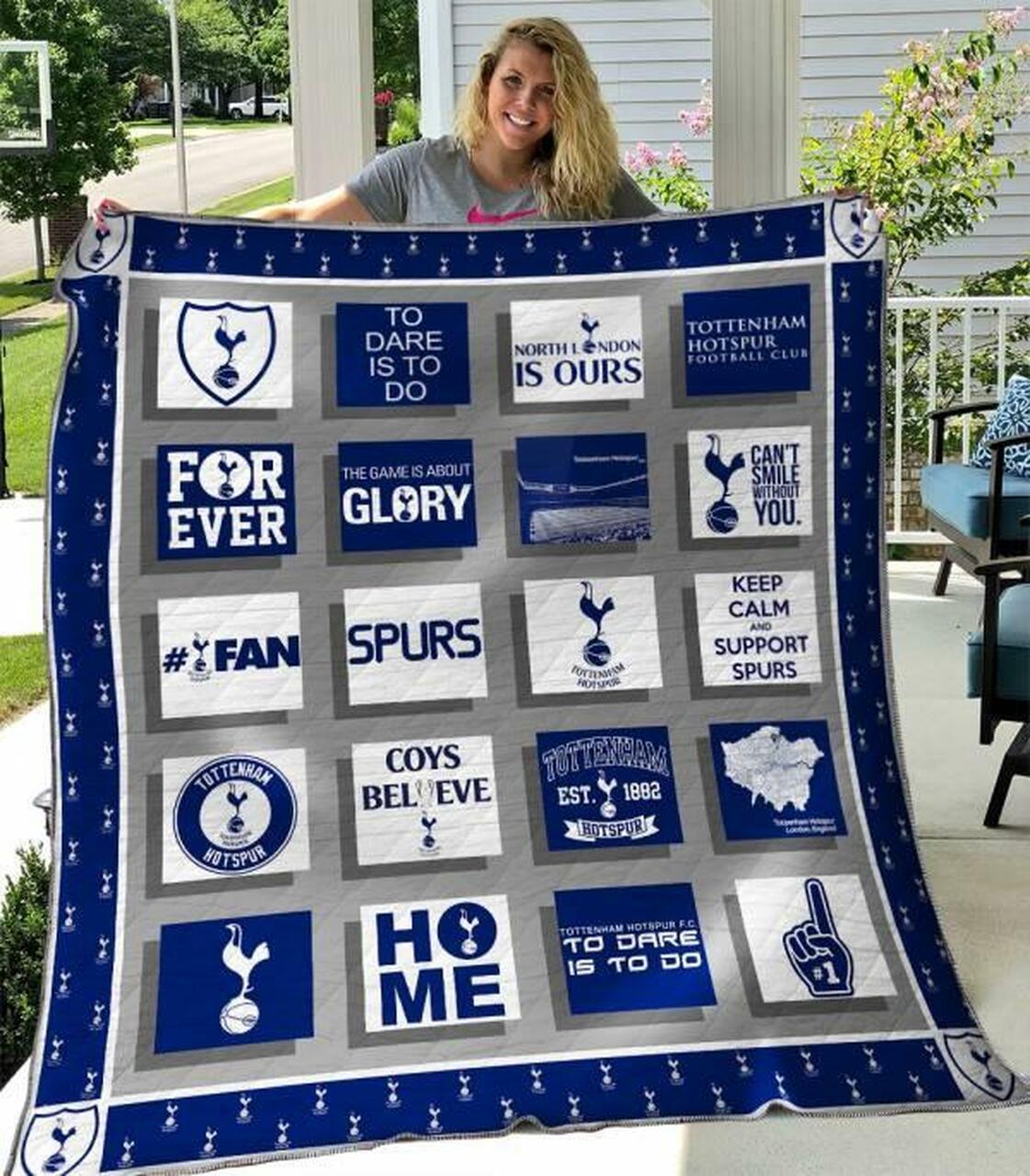 Tottenham pur Quilt Blanket B310523 Quilt