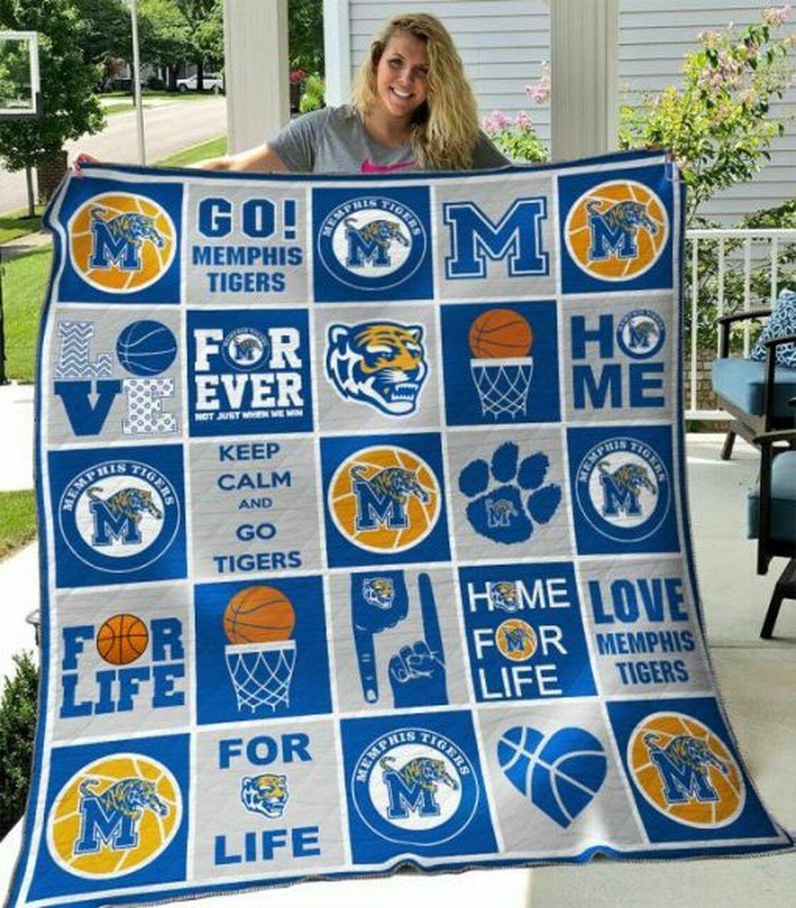 Ncaa Mem Ti Quilt Blanket #1103