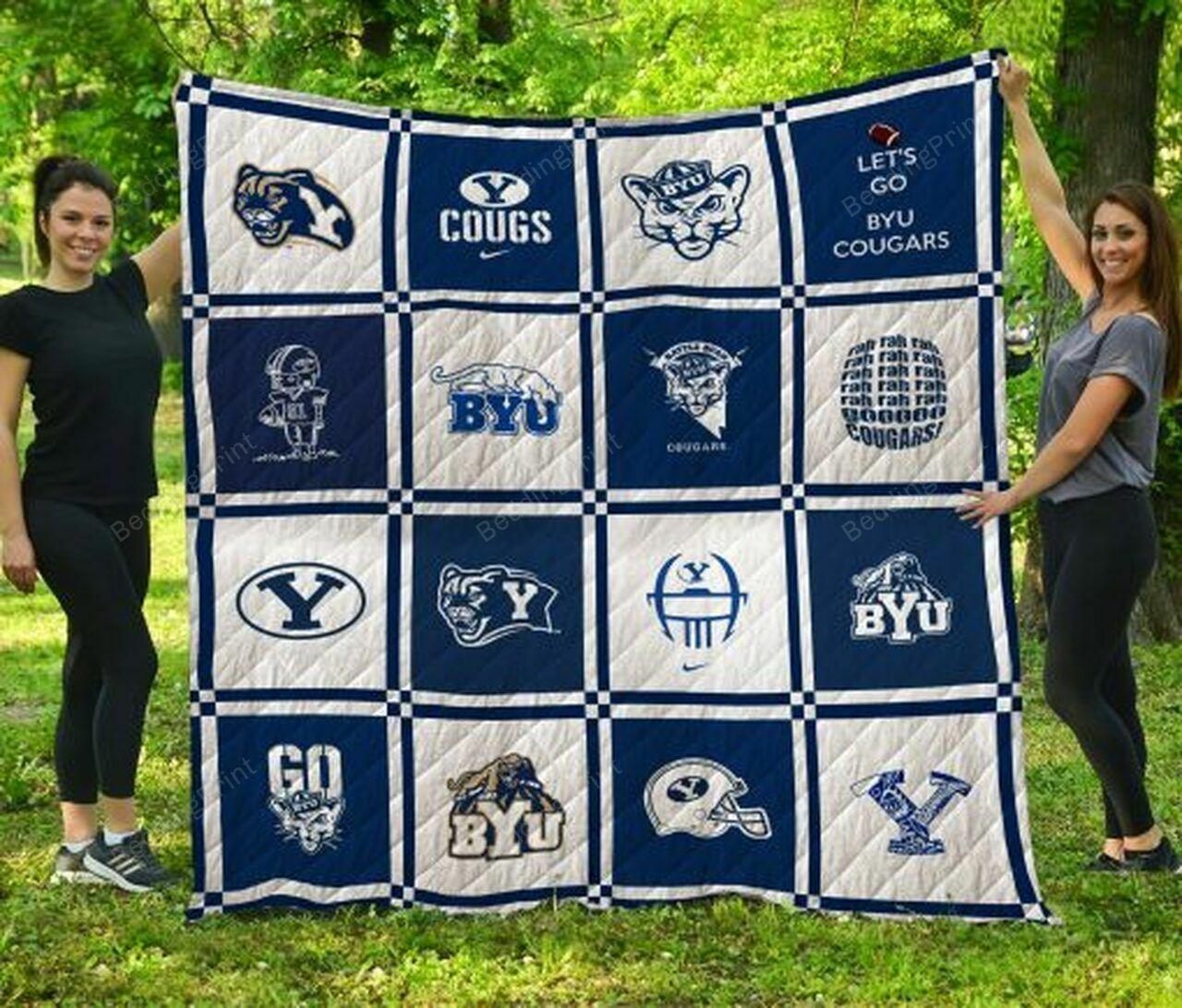 Ncaa Byu Cou Quilt Blanket #1629