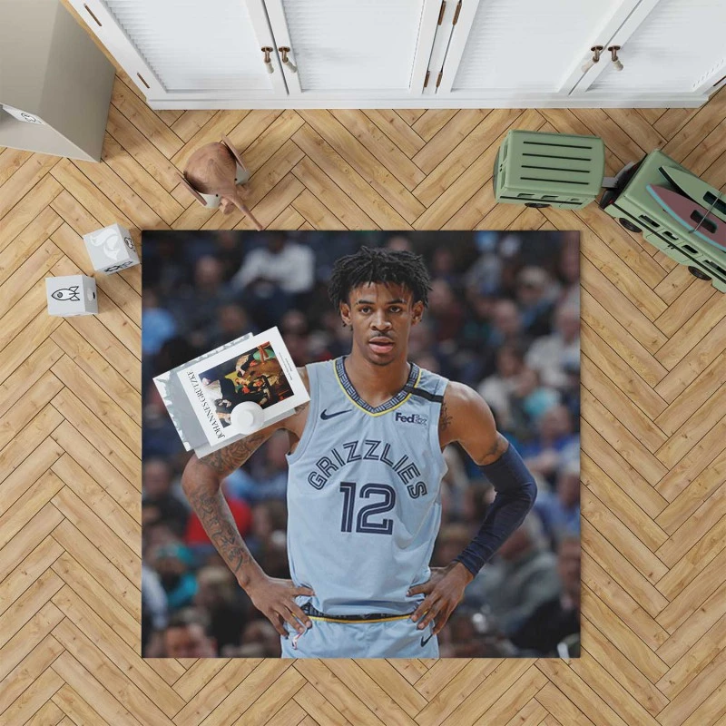 Ja Morant Top Ranked Nba Basketball Player Rug
