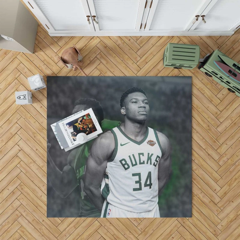 Giannis Antetokounmpo Professional Nba Player Rug