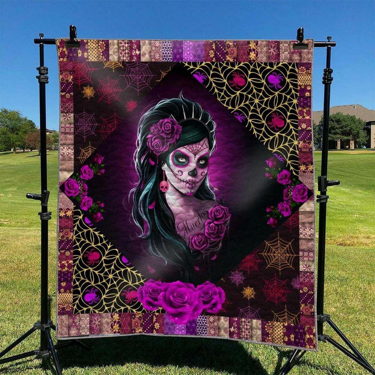 Skull Td2809808 Quilt Blanket