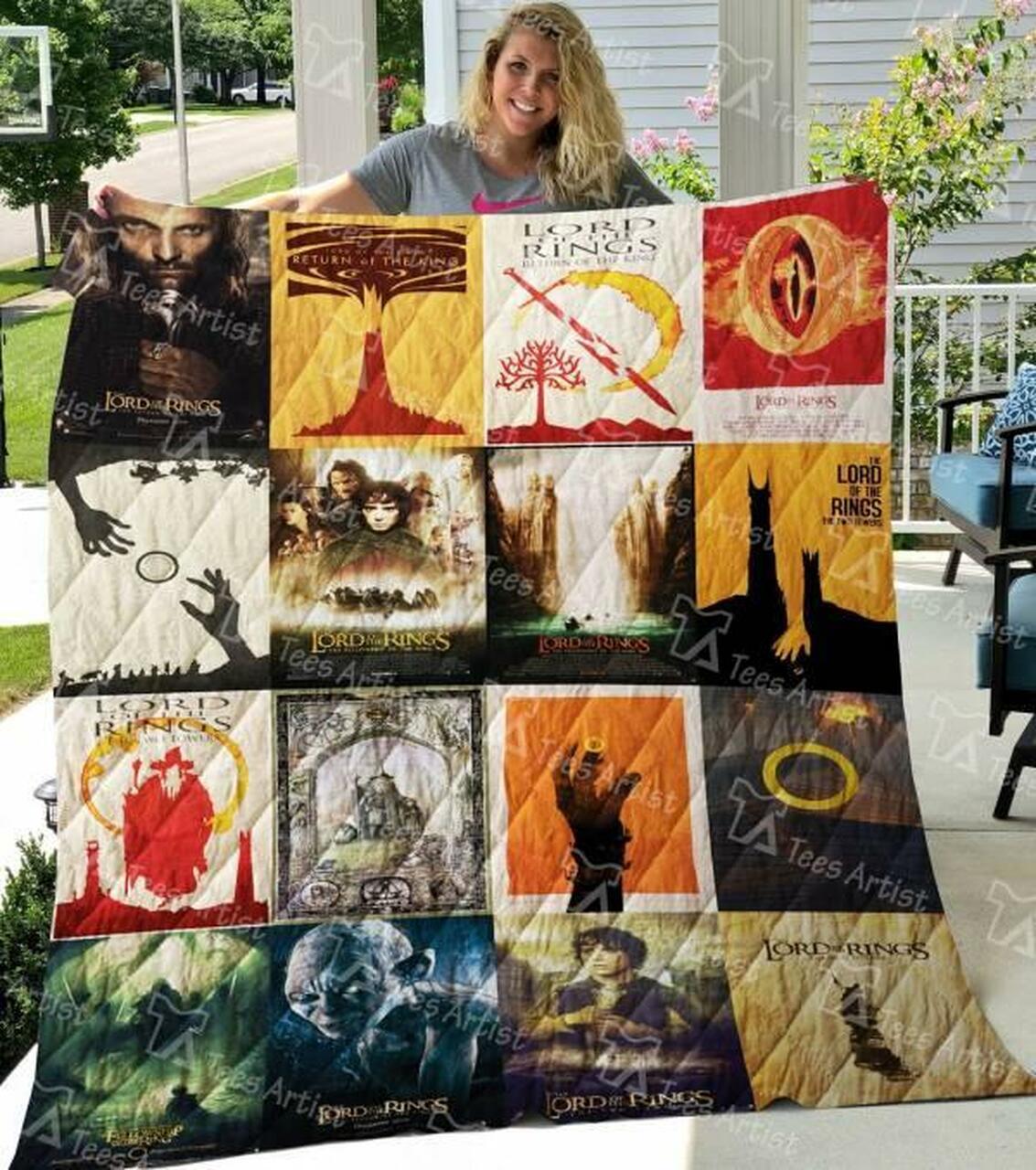 Lord Of The R Quilt Blanket M140627 Quilt