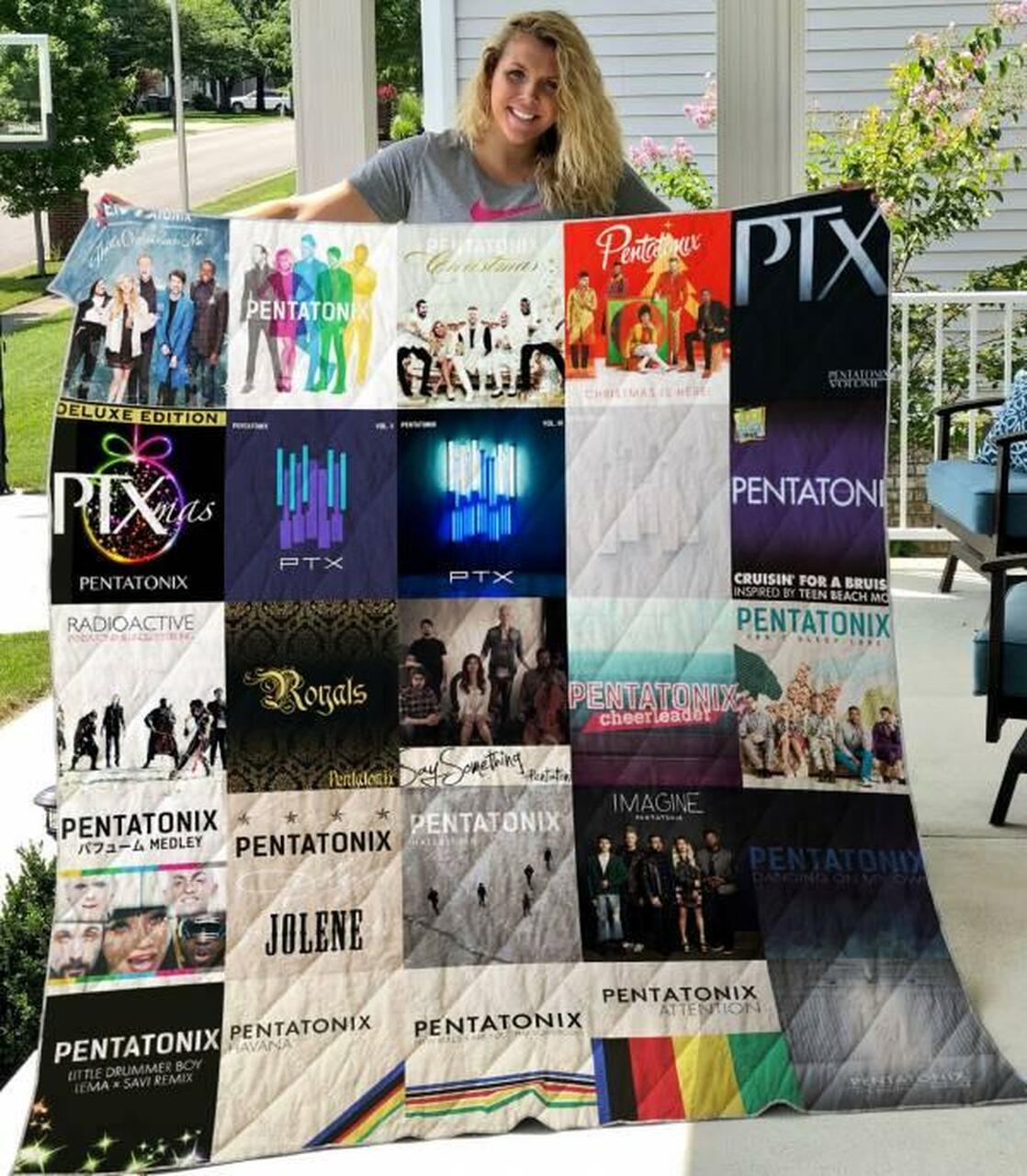 Pentatonix Quilt Blanket Limited Quilt Blanket