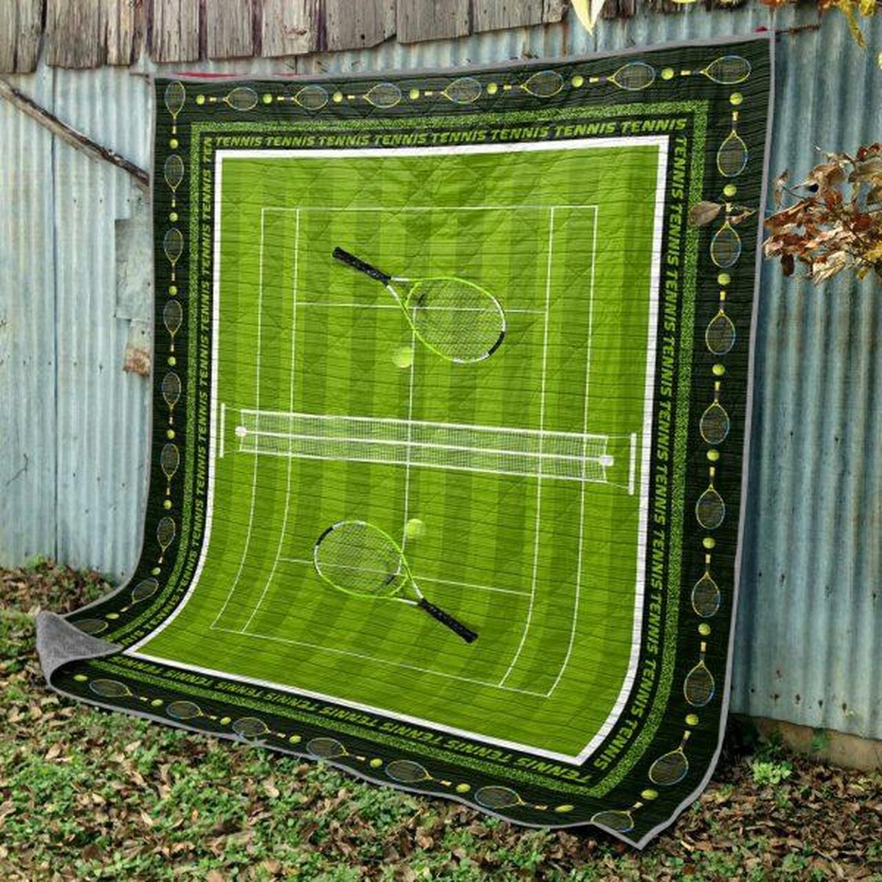 Te Court Quilt Blanket Lp05 Quilt