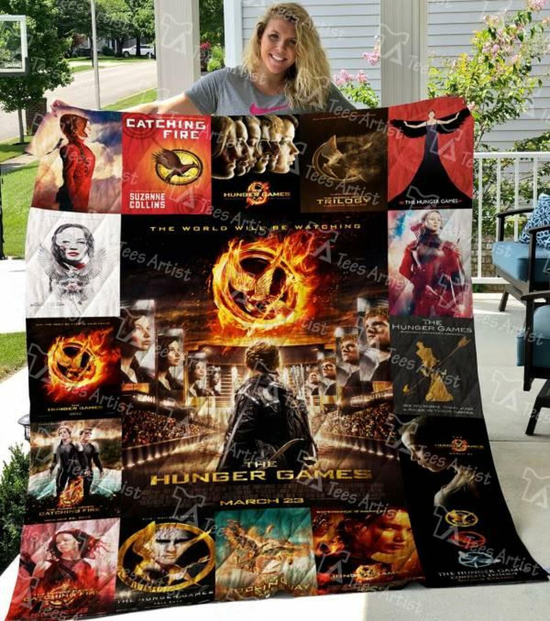 The Hunger G Quilt Blanket M140607 Quilt