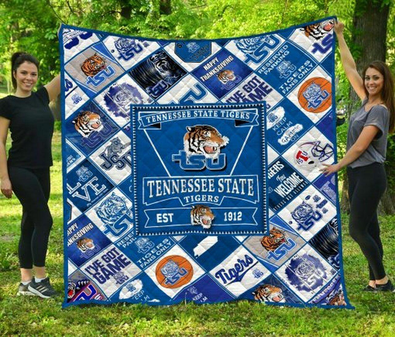Ncaa Testate Ti Quilt Blanket #1544