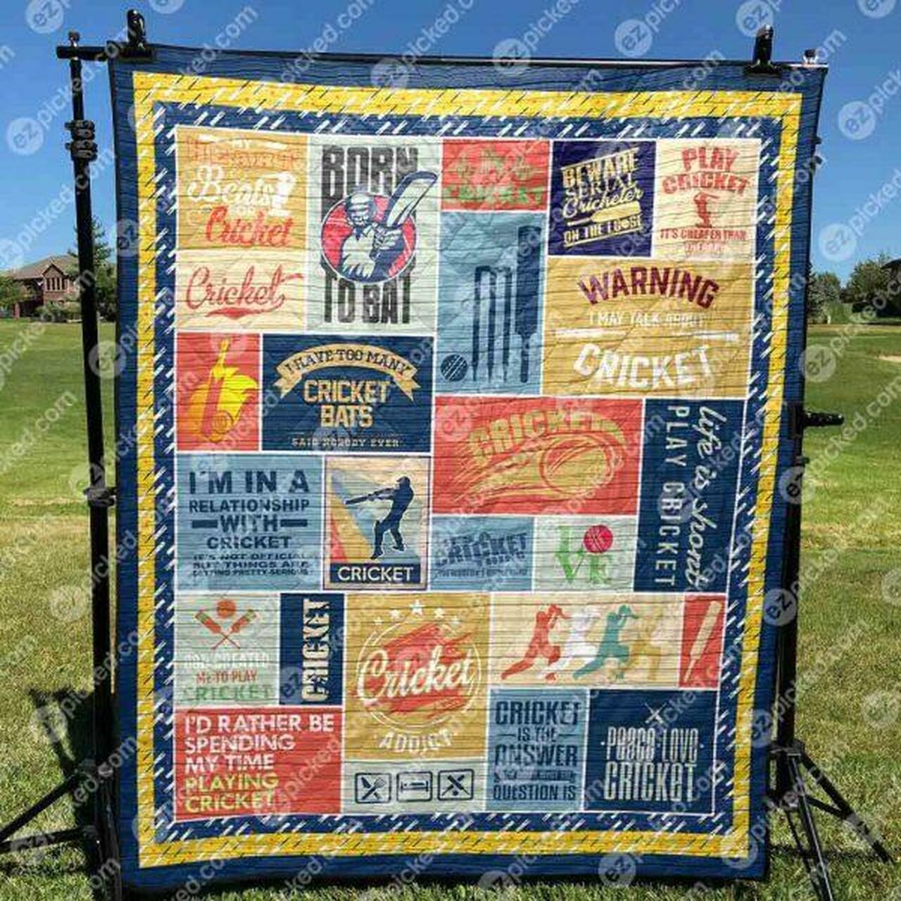 Lif Short Play Cricket Quilt Blanket Aq55 Quilt
