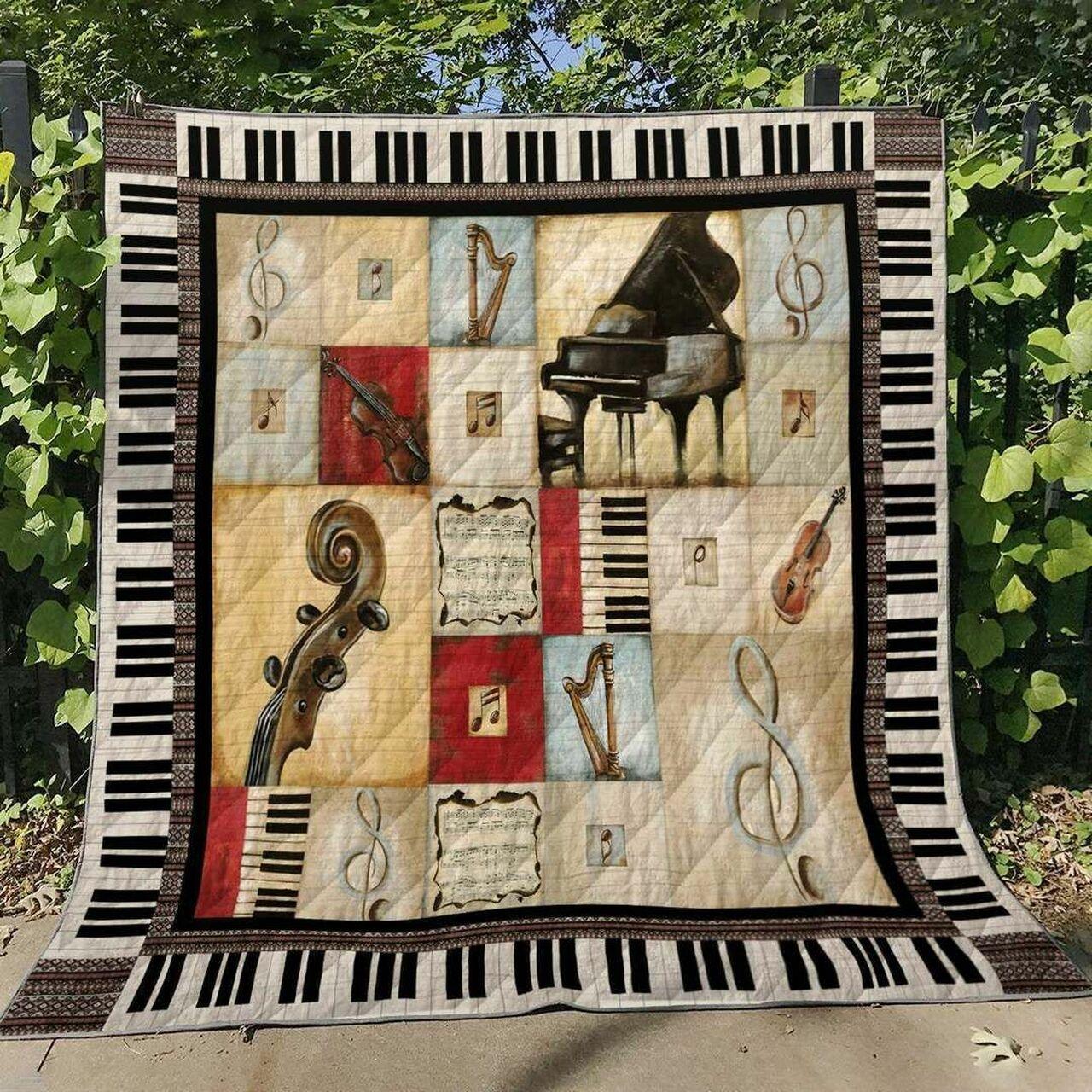 Music Cg80019 Quilt Blanket