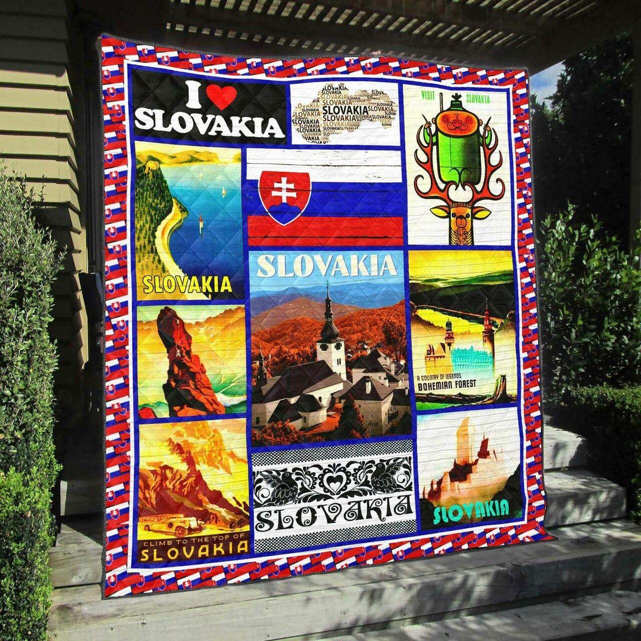 Slovakia Na050701B Tbg Quilt Blanket