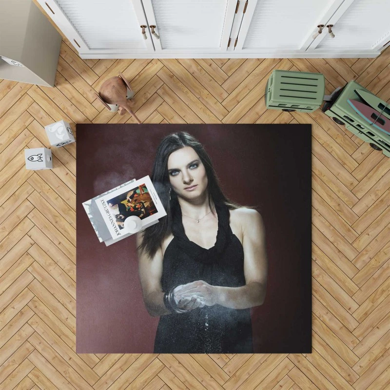 Russian Pole Vaulter Yelena Isinbayeva Rug