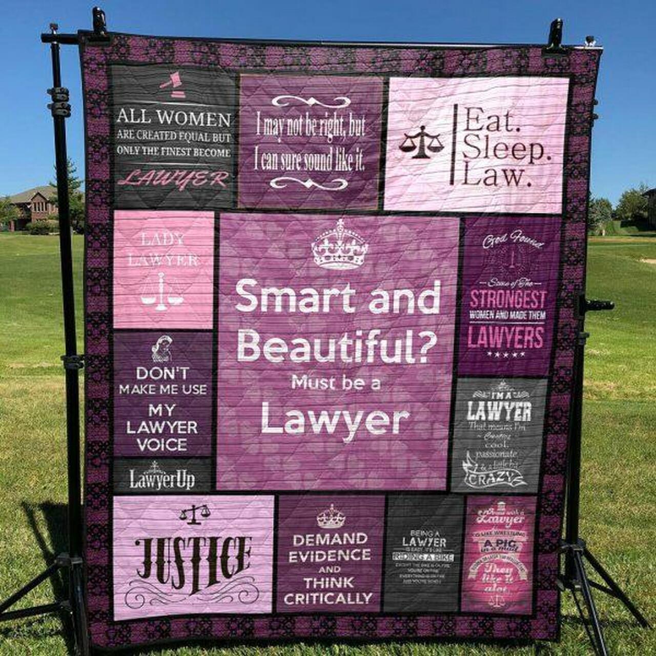 Smart And Beautiful Lawyer Quilt Blanket Hn57 Quilt