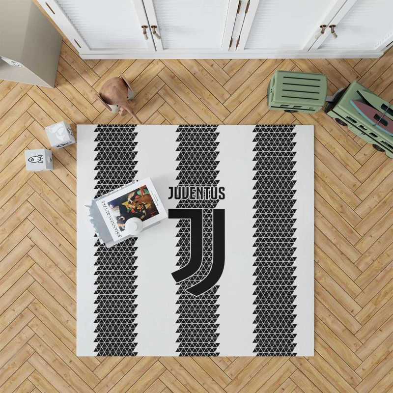 Exciting Italian Football Club Juventus Fc Rug