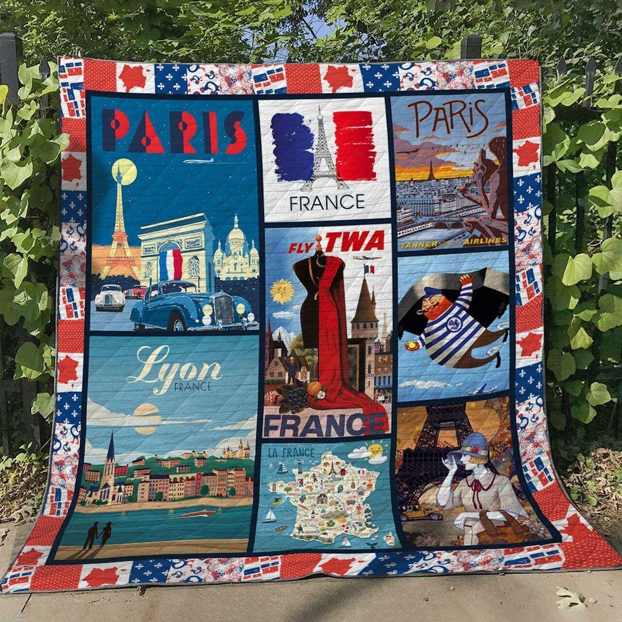 France Ng090709B Tbg Quilt Blanket