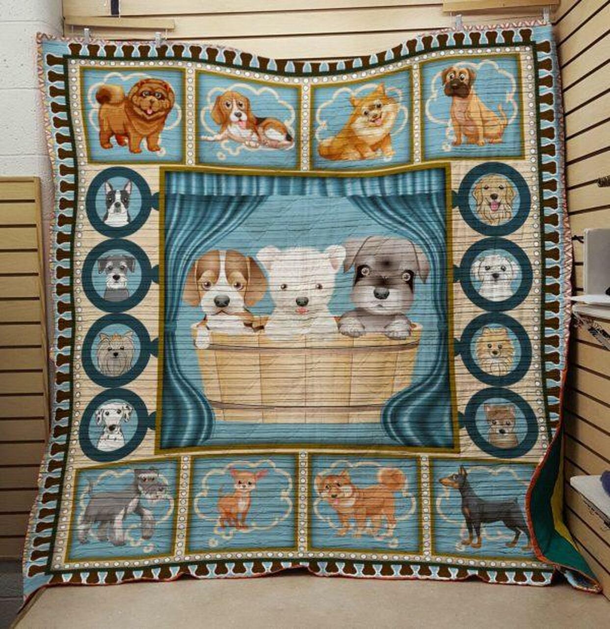 Dog 4031040 Quilt Blanket Quilt