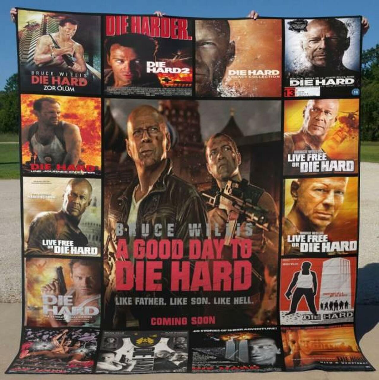Die Hard Quilt Blanket Hvt290526 Quilt