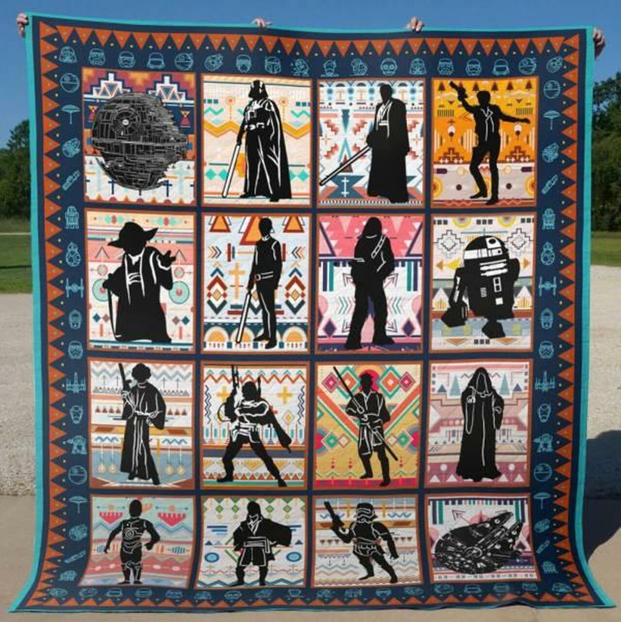 Star War Quilt Blanket Hvt290529 Quilt
