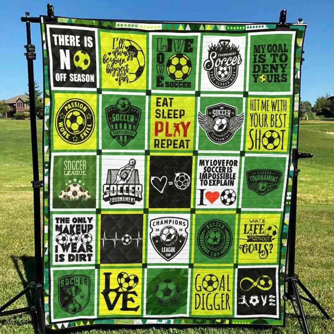 Soccer Ver10 Blanket Th1507 Quilt