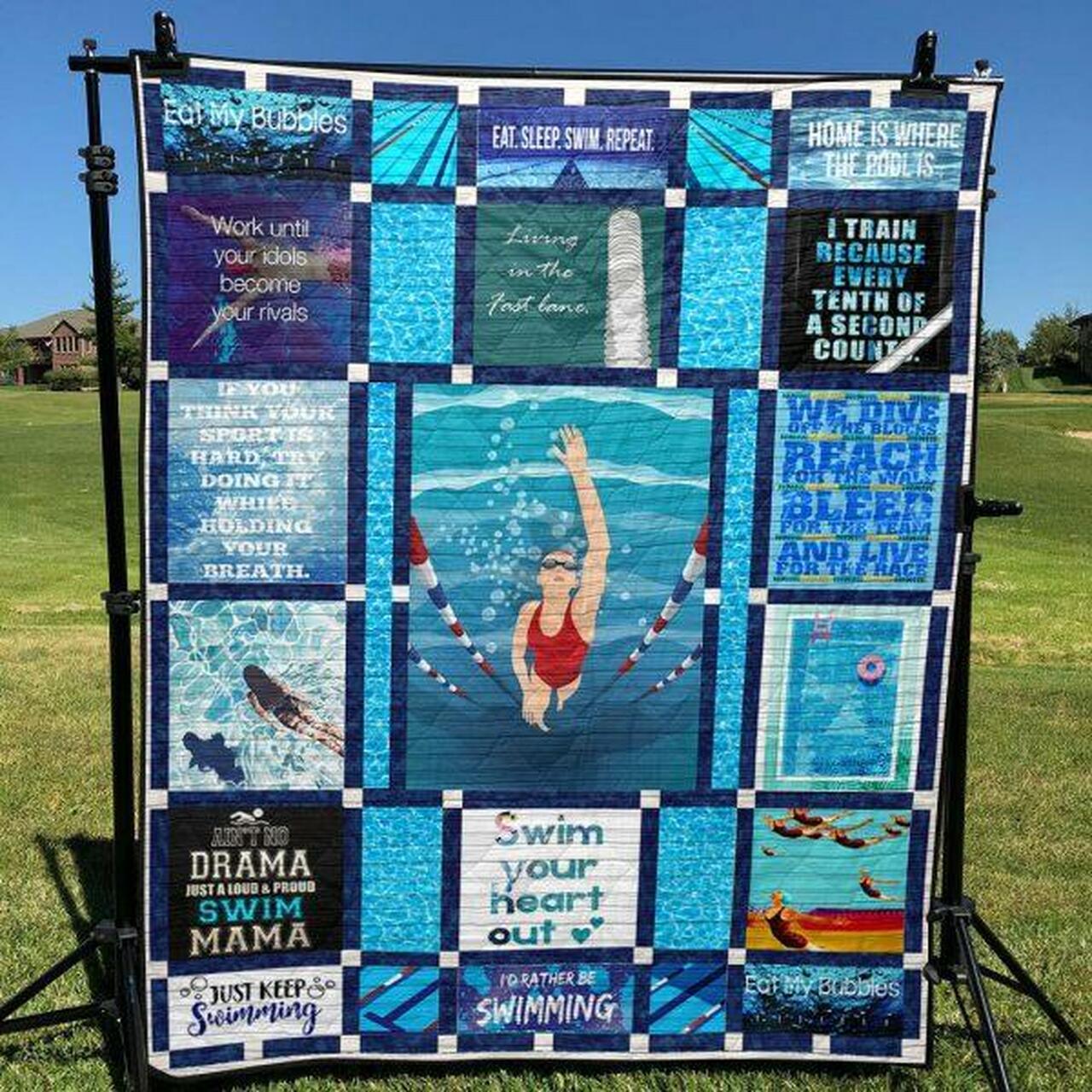 Living In Thet Lane Quilt Blanket Lv01 Quilt