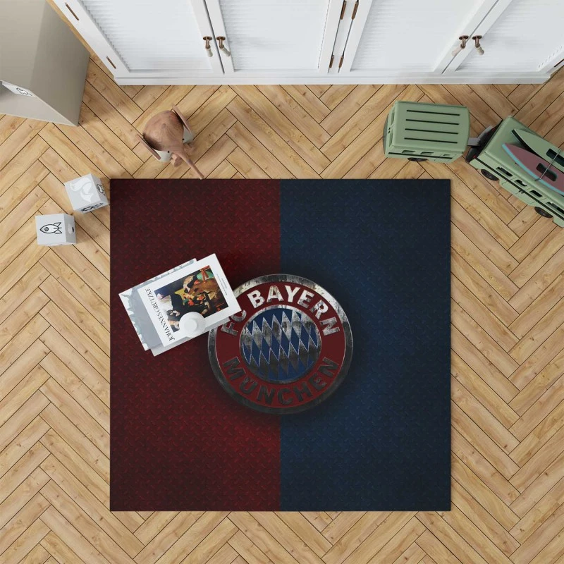 Fc Bayern Munich Strong Football Club Rug