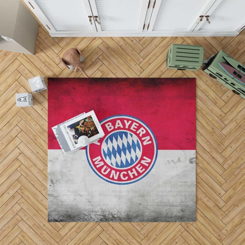 Fc Bayern Munich Uefa Champions League Club Rug