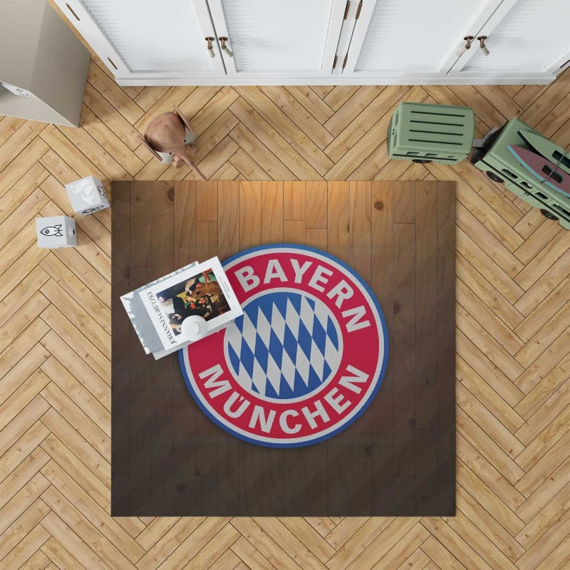 Fc Bayern Munich Soccer Club Rug
