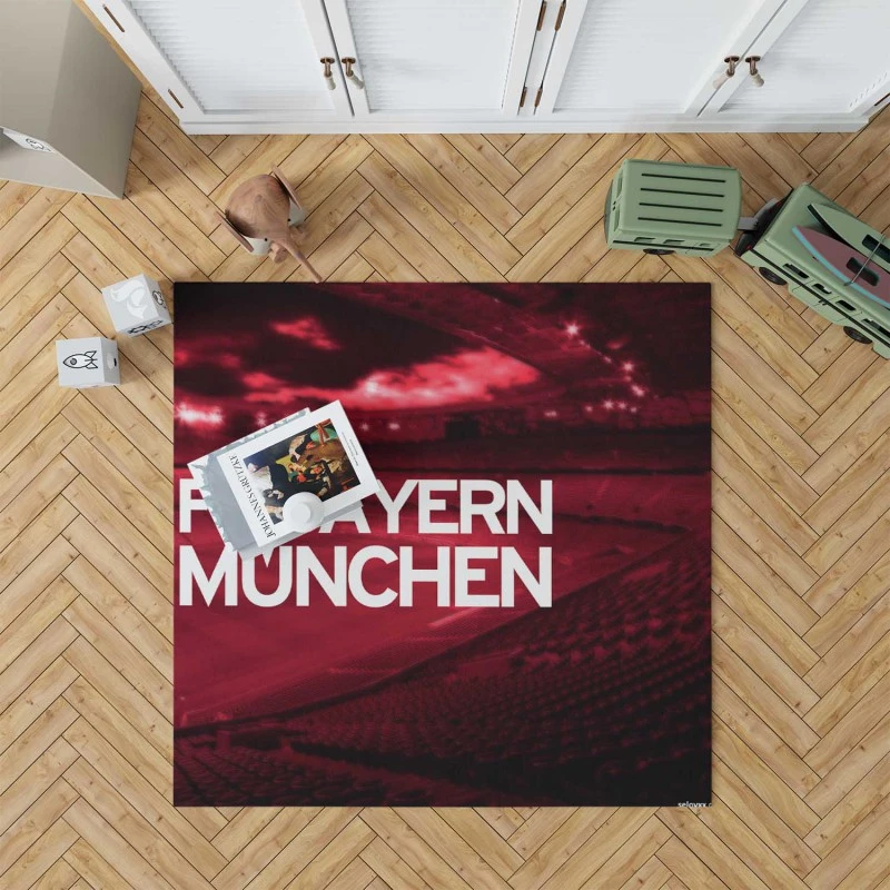 Fc Bayern Munich Exciting Football Club Rug