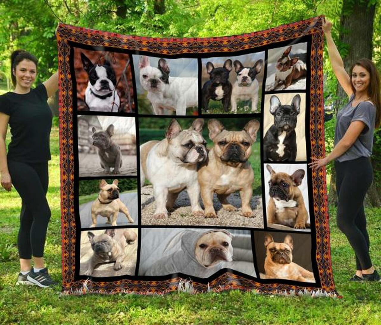 French Bulldog Quilt Blanket Beeqt5020 Quilt
