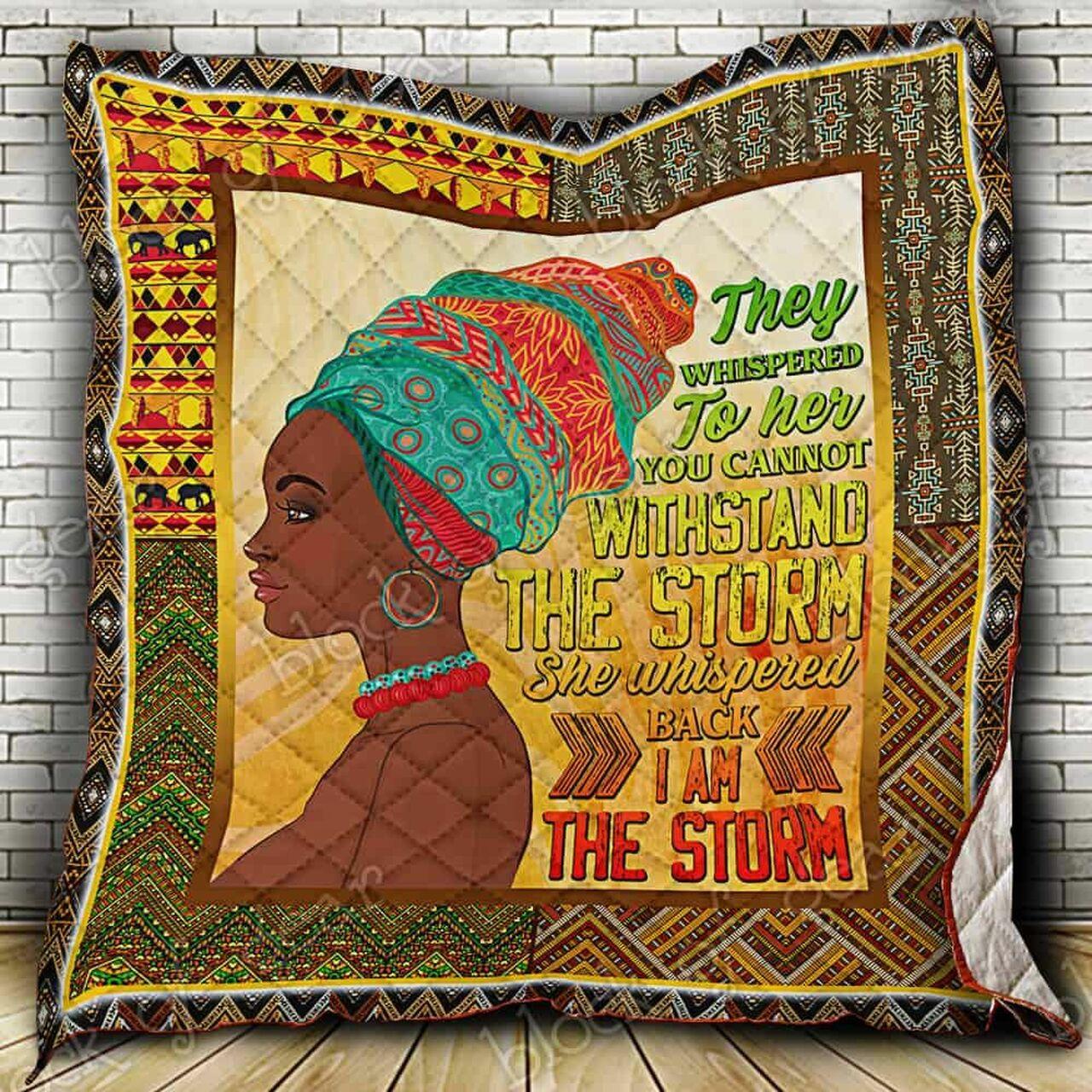 Black Women Cl18100101Mdq Quilt Blanket