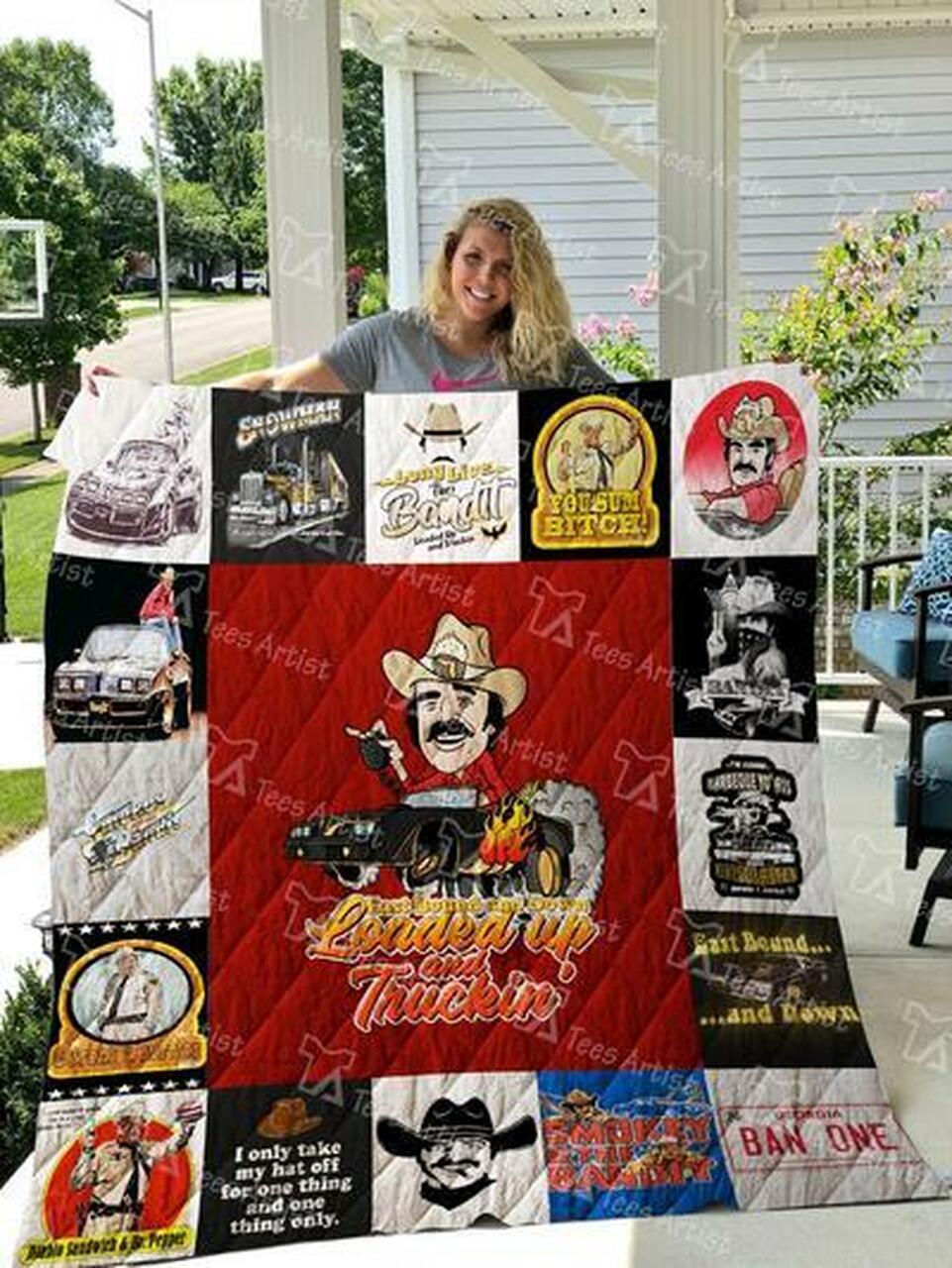 Smokey And The Bandit Quilt Blanket 01329 Quilt