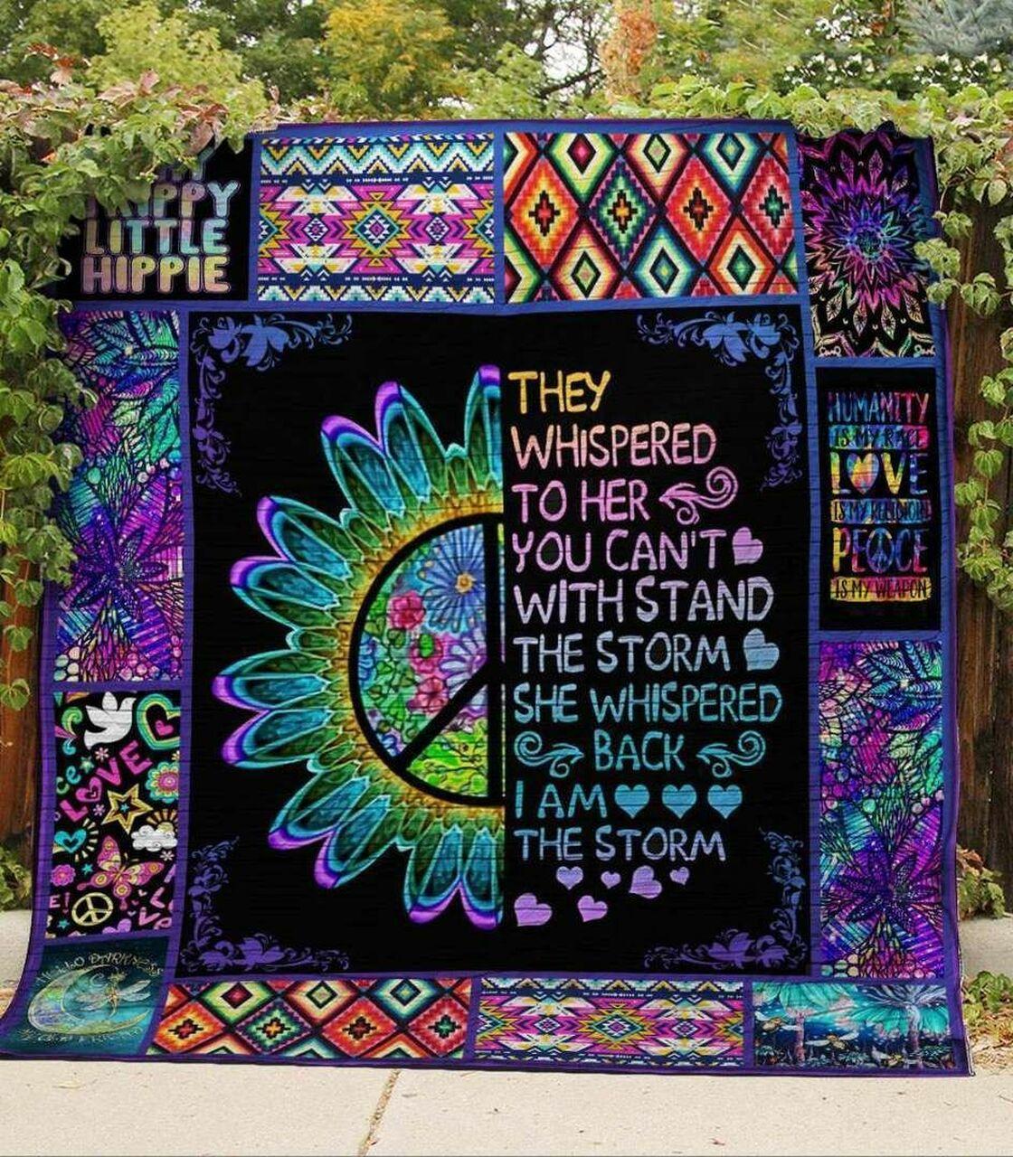 Hippie Bi070805C Tbg Quilt Blanket