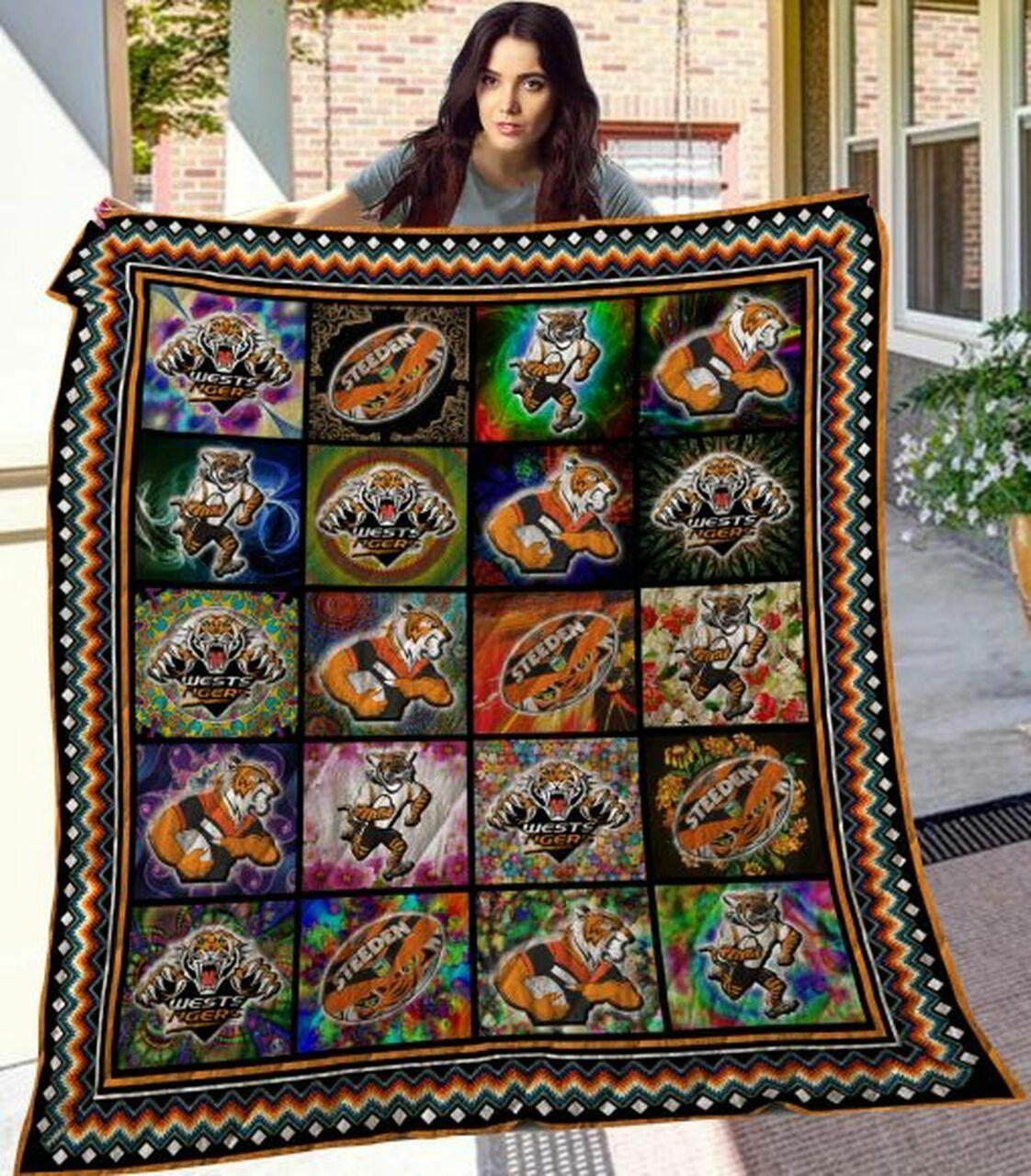 Ncaa Con Ti Quilt Blanket #34