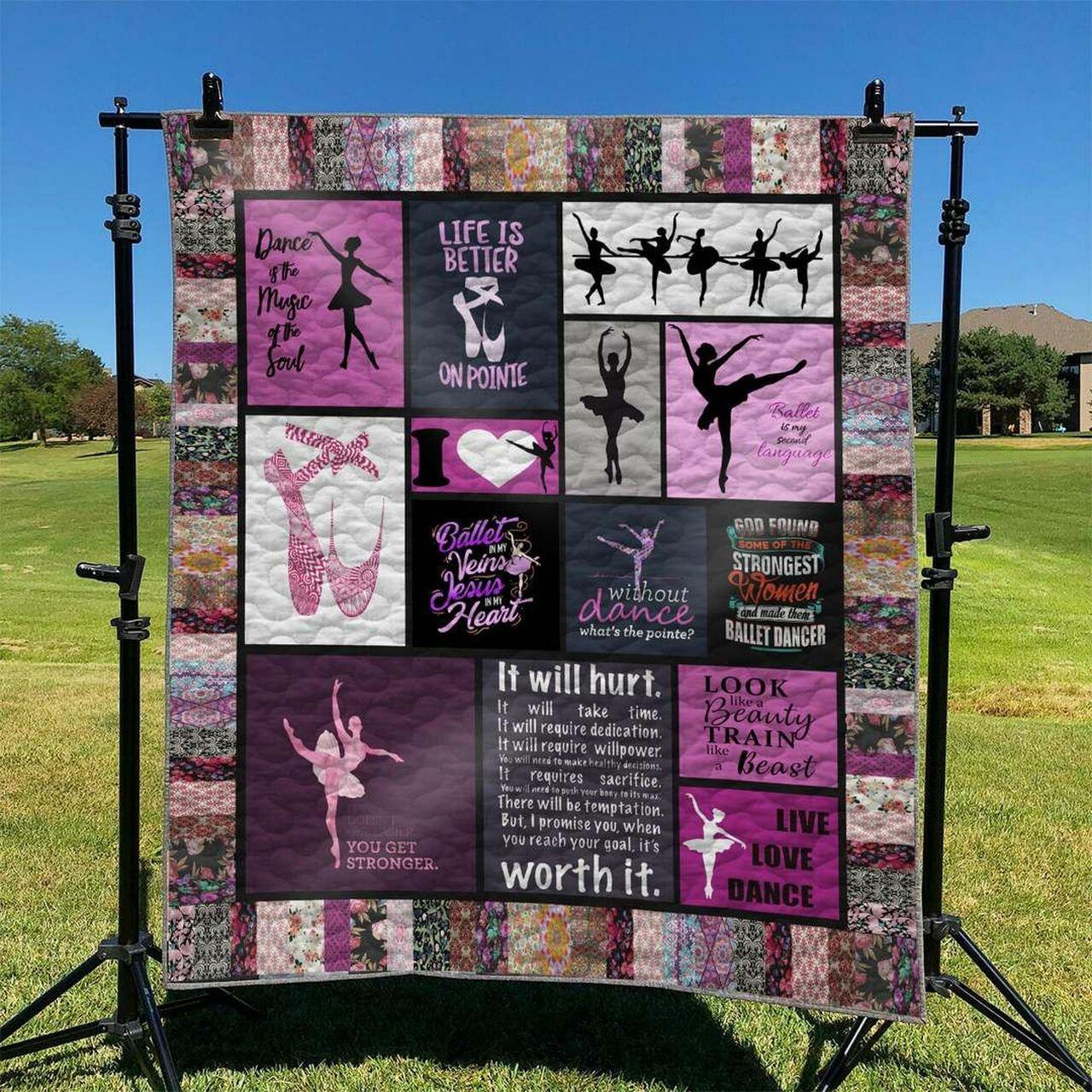 Ballet Td2809018 Quilt Blanket