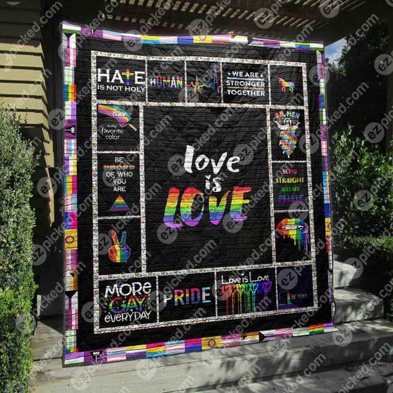 Lov Love Quilt Blanket Ylt6 Quilt
